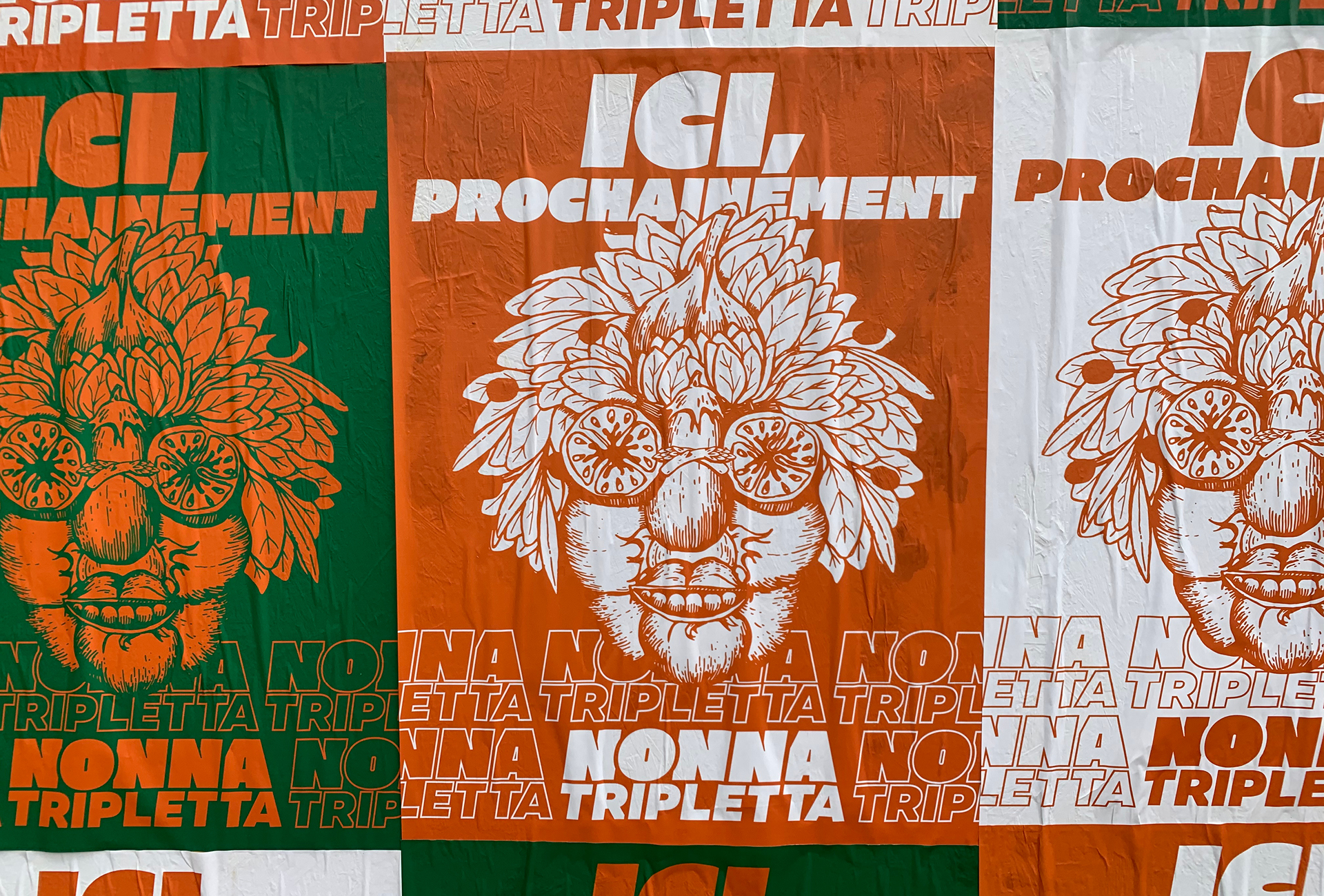Nonna Tripletta -Restaurant's visual identity