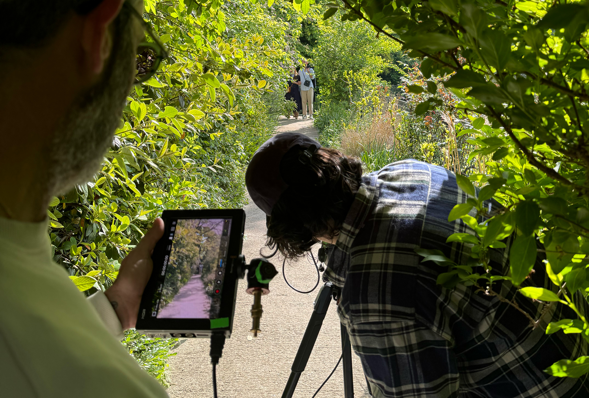 Behind the scenes - Herbert Frère Sœur